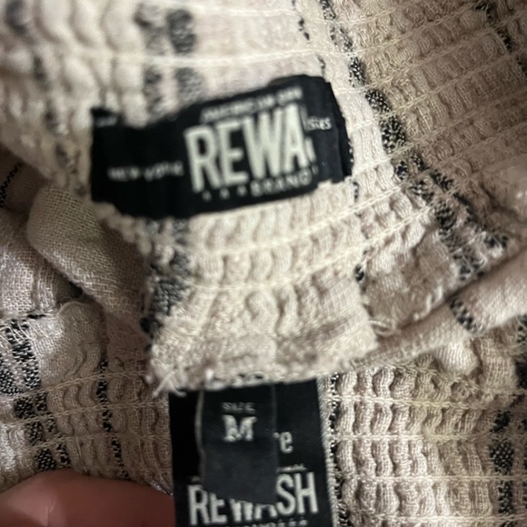 striped linen pants - Picture 3 of 4